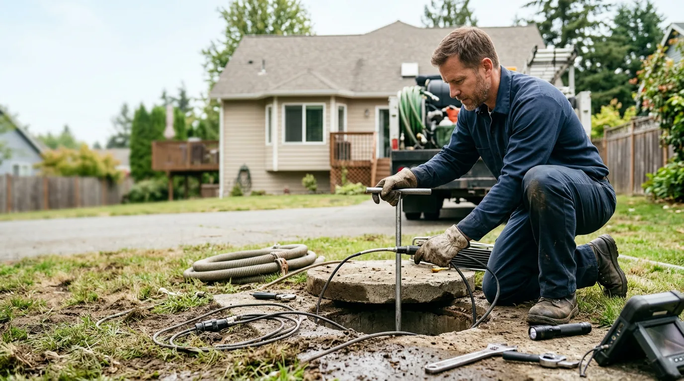 Septic Tank Pumping in Mossyrock, WA
